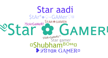 별명 - StarGamer
