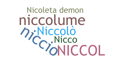 별명 - Niccol