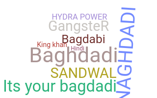 별명 - Bagdadi