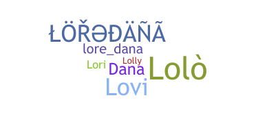 별명 - loredana
