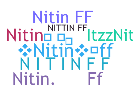 별명 - Nitinff