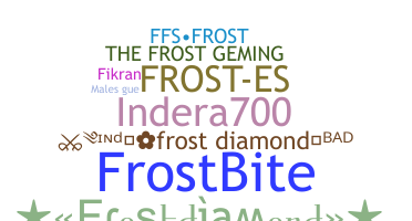 별명 - frostdiamond