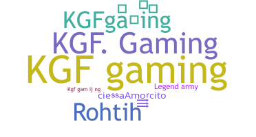 별명 - KGFgaming