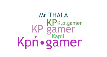 별명 - Kpgamer