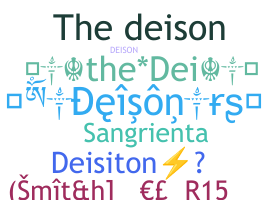 별명 - Deison