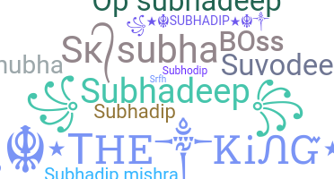 별명 - Subhadeep