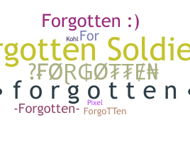별명 - Forgotten