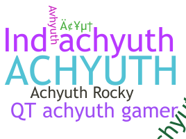 별명 - Achyuth