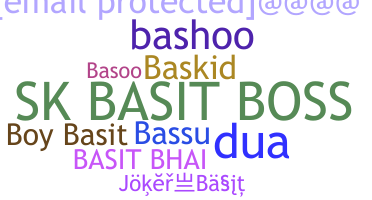 별명 - Basit