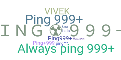 별명 - PING999
