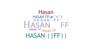 별명 - Hasanff