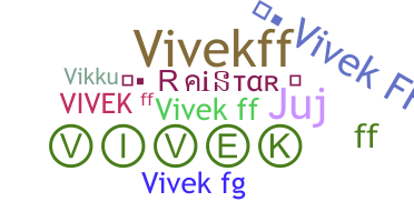별명 - VivekFF