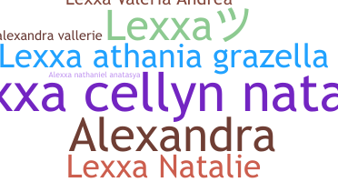 별명 - Lexxa