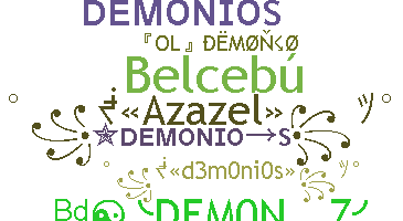 별명 - demonios