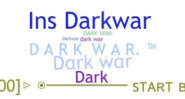별명 - darkwar