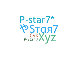 별명 - PStar7