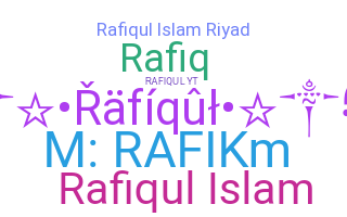 별명 - Rafiqul