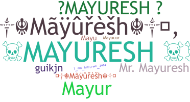 별명 - Mayuresh