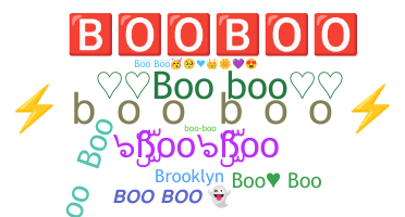 별명 - Booboo