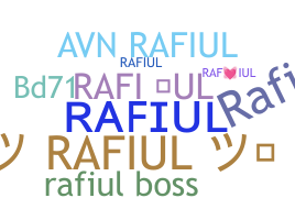 별명 - Rafiul