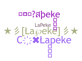 별명 - Lapeke