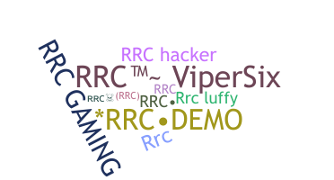별명 - rrc
