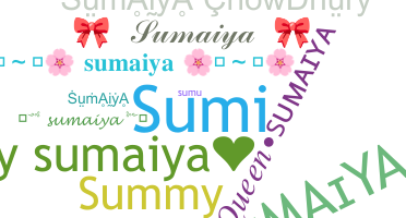 별명 - Sumaiya