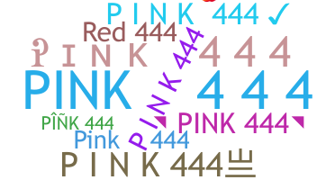 별명 - PINK444