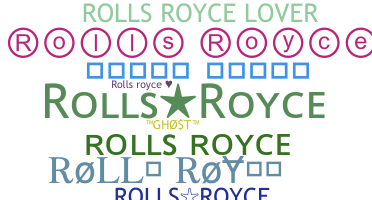 별명 - RollsRoyce