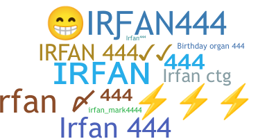 별명 - IRFAN444