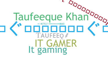 별명 - Taufeeq