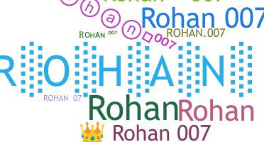 별명 - Rohan007