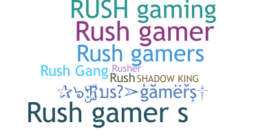 별명 - Rushgamers