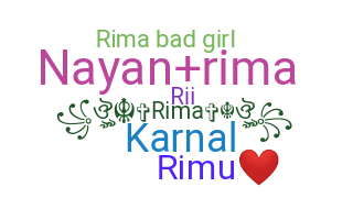 별명 - Rima