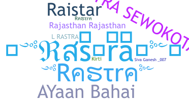 별명 - Rastra