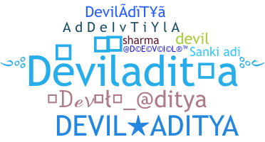 별명 - deviladitya