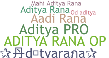 별명 - Adityarana
