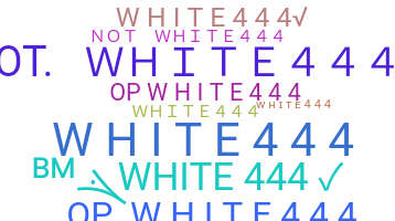 별명 - White444