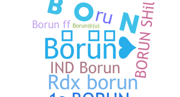 별명 - Borun