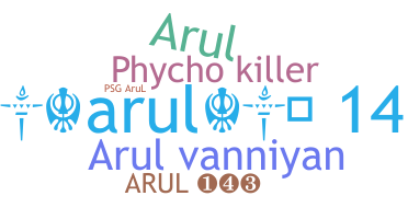 별명 - Arul143