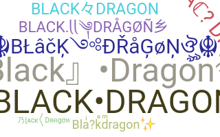 별명 - blackdragon