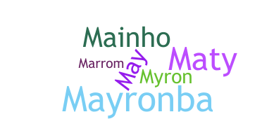 별명 - Mayron
