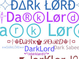 별명 - darklord