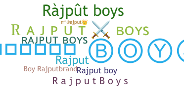 별명 - RajputBoys