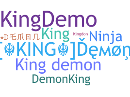 별명 - KingDemoN