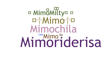 별명 - Mimo