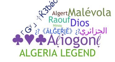 별명 - Algeria