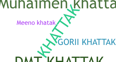 별명 - KHATTAK