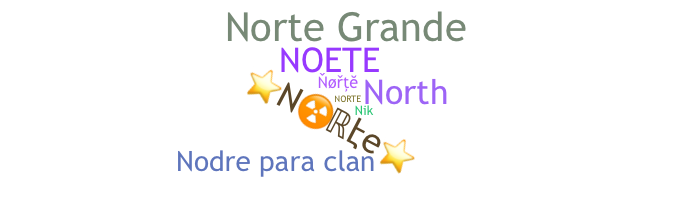 별명 - Norte