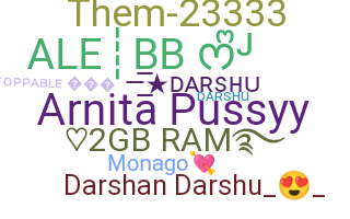 별명 - Darshu